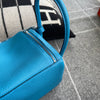 LINDY 26 CLEMENCE LEATHER BLUE ZANZIBAR WITH PALLADIUM HARDWARE (PHW)