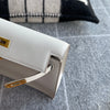 KELLY DANSE EVERCOLOR LEATHER BLANC WITH GOLD HARDWARE (GHW)