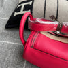 MINI LINDY 20 CLEMENCE LEATHER ROSE EXTREME WITH PALLADIUM HARDWARE (PHW)