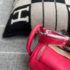 MINI LINDY 20 CLEMENCE LEATHER ROSE EXTREME WITH PALLADIUM HARDWARE (PHW)