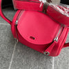 MINI LINDY 20 CLEMENCE LEATHER ROSE EXTREME WITH PALLADIUM HARDWARE (PHW)