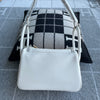 LINDY 26 CLEMENCE LEATHER PEARL GREY WITH PALLADIUM HARDWARE (PHW)