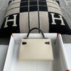 MINI KELLY II (20) EPSOM LEATHER HSS CRAIE & NOIR (BLACK) WITH GOLD HARDWARE (GHW)