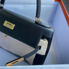 KELLY 28 BLACK BOX CALF LEATHER WITH GOLD HARDWARE (GHW)