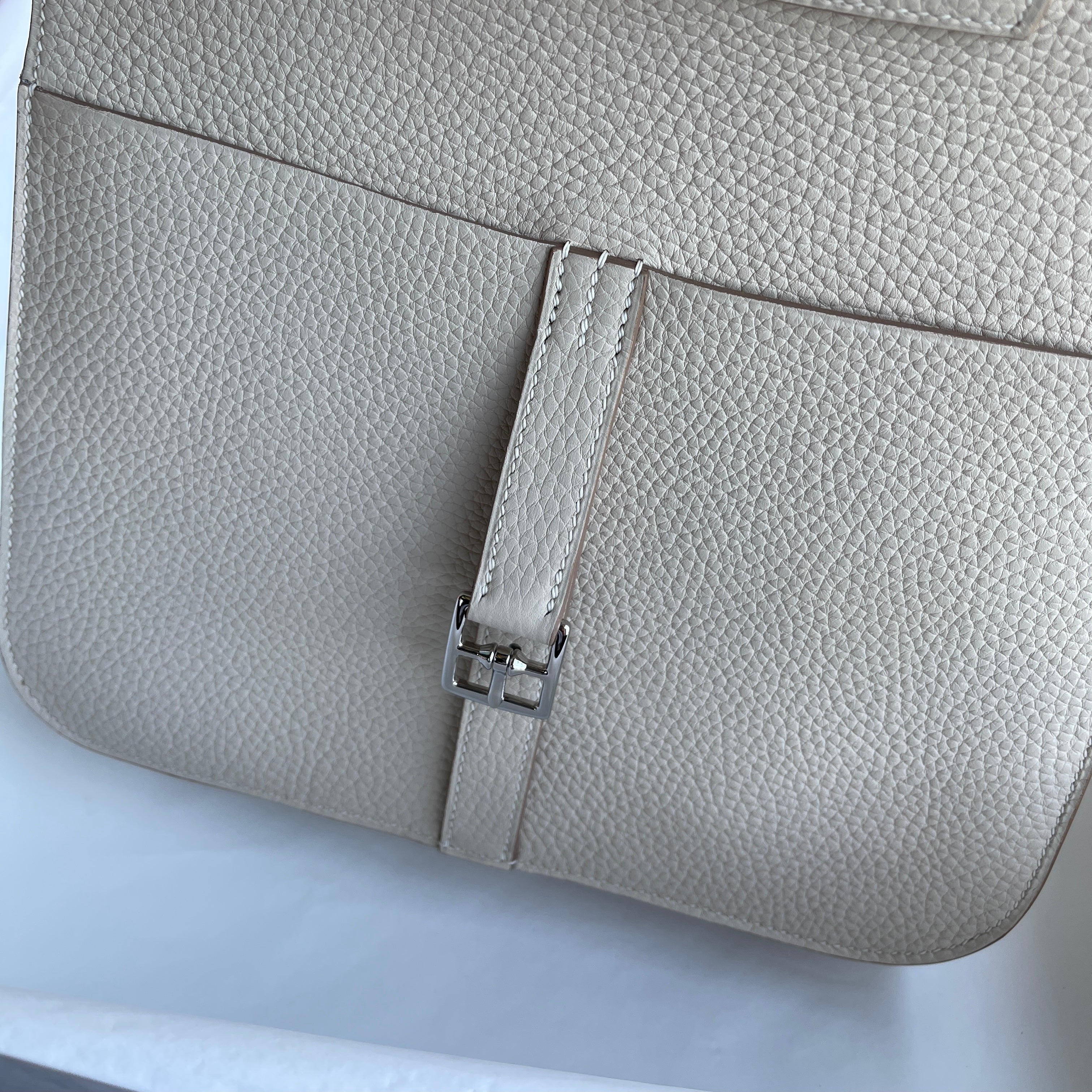 HALZAN 25 CLEMENCE LEATHER CRAIE WITH PALLADIUM HARDWARE (PHW)