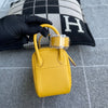 MINI LINDY 20 CLEMENCE LEATHER JAUNE AMBRE WITH GOLD HARDWARE (GHW)