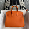 BIRKIN 25 TOGO LEATHER ORANGE WITH GOLD HARDWARE (GHW)