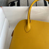 BOLIDE 27 EPSOM LEATHER JAUNE AMBRE WITH GOLD HARDWARE (GHW)