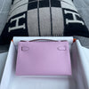 KELLY POCHETTE SWIFT LEATHER MAUVE SYLVESTRE WITH GOLD HARDWARE (GHW)
