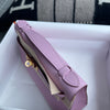 KELLY POCHETTE SWIFT LEATHER MAUVE SYLVESTRE WITH GOLD HARDWARE (GHW)