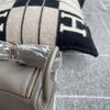 MINI LINDY 20 CLEMENCE LEATHER GRIS ASPHALTE WITH GOLD HARDWARE (GHW)