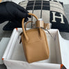 MINI LINDY 20 CLEMENCE LEATHER CHAI WITH GOLD HARDWARE (GHW)