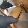 MINI LINDY 20 CLEMENCE LEATHER CHAI WITH GOLD HARDWARE (GHW)