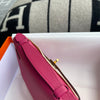 KELLY POCHETTE EPSOM LEATHER ROSE POURPRE WITH GOLD HARDWARE (GHW)
