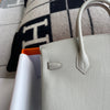 BIRKIN 25 TOGO LEATHER PEARL GREY WITH GOLD HARDWARE (GHW)