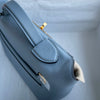 24/24 (MINI) EVERCOLOR & SWIFT LEATHER BLEU LIN WITH GOLD HARDWARE (GHW)