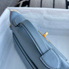 24/24 (MINI) EVERCOLOR & SWIFT LEATHER BLEU LIN WITH GOLD HARDWARE (GHW)