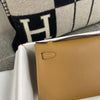 KELLY POCHETTE SWIFT LEATHER SESAME WITH PALLADIUM HARDWARE (PHW)