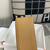 KELLY POCHETTE SWIFT LEATHER SESAME WITH PALLADIUM HARDWARE (PHW)