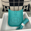 MINI EVELYNE (TPM) CLEMENCE LEATHER VERT VERONE WITH PALLADIUM HARDWARE (PHW)