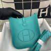 MINI EVELYNE (TPM) CLEMENCE LEATHER VERT VERONE WITH PALLADIUM HARDWARE (PHW)