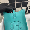 MINI EVELYNE (TPM) CLEMENCE LEATHER VERT VERONE WITH PALLADIUM HARDWARE (PHW)